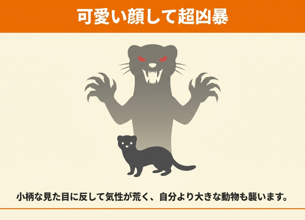 イタチが怖いと言われる理由