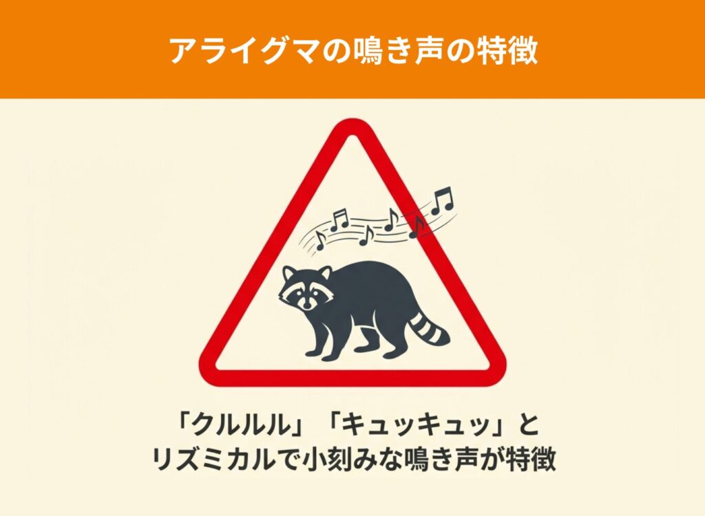 アライグマとの比較