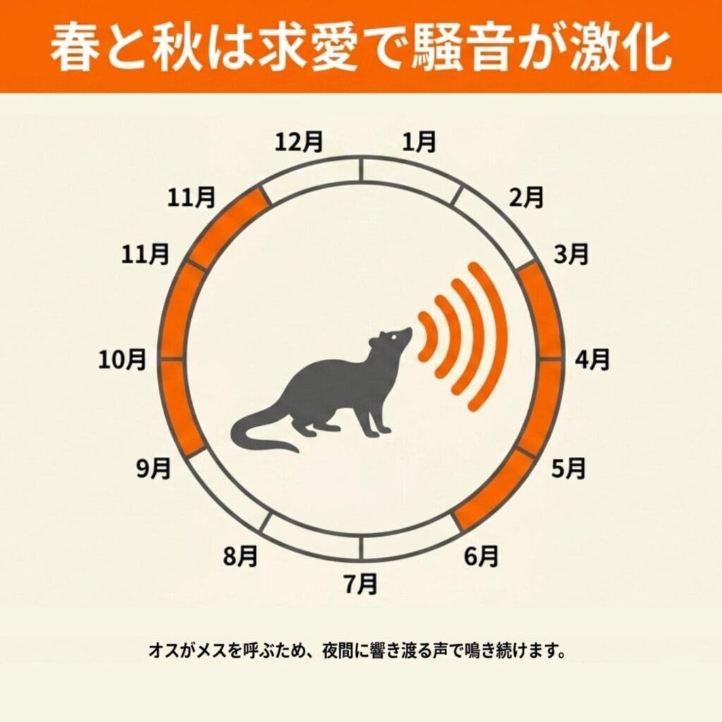 繁殖期の求愛
