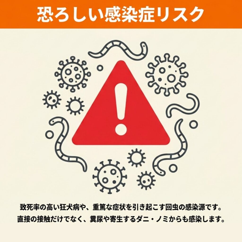 感染症のリスクと健康被害