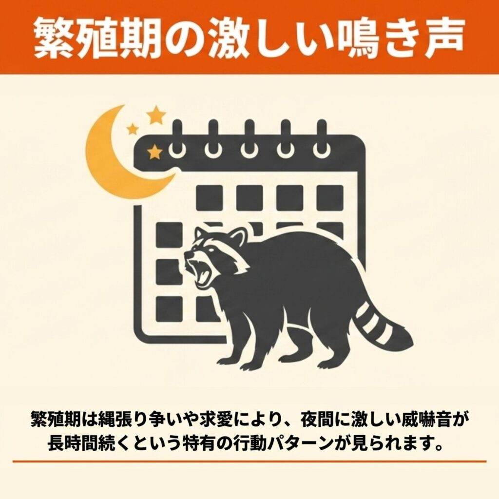 繁殖期における鳴き声の変化