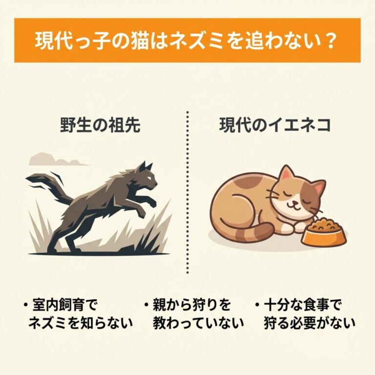 猫にネズミ退治を期待していい?天敵としての役割と飼い主が知っておくべきリスク|おうちのミカタ