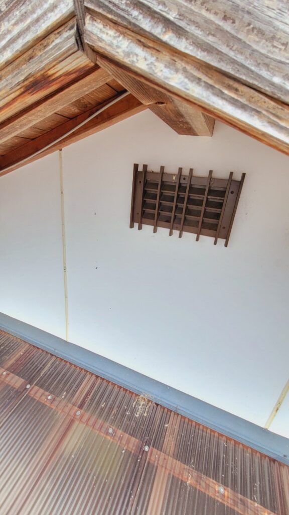 京丹波町のアライグマ対策工事｜Ｉ様邸 1