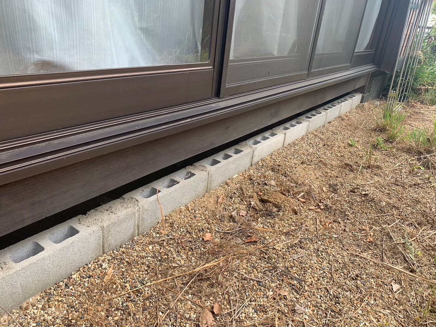 葛城市のイタチ対策工事｜Ｈ様邸 ビフォー