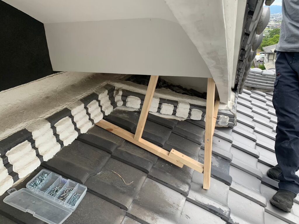 葛城市のイタチ対策工事｜Ｈ様邸 8