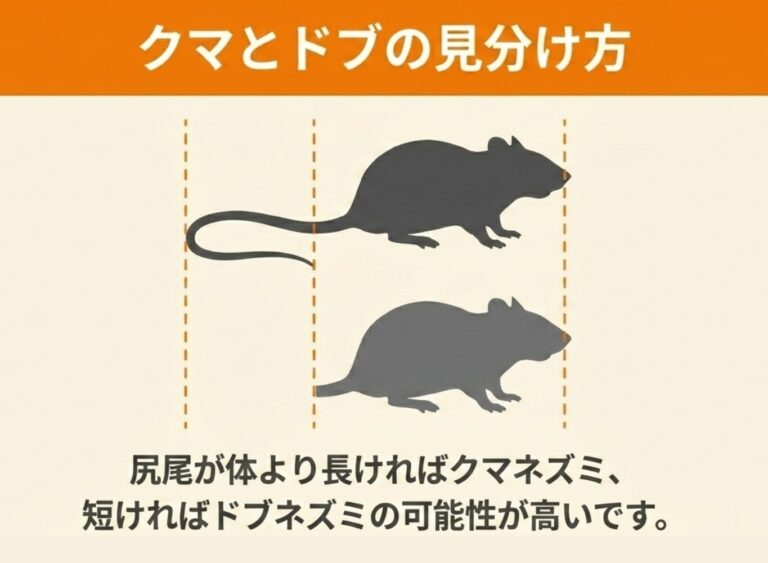 家ネズミの種類は3つだけ!クマネズミ・ドブネズミ・ハツカネズミの見分け方と正しい対処法|おうちのミカタ