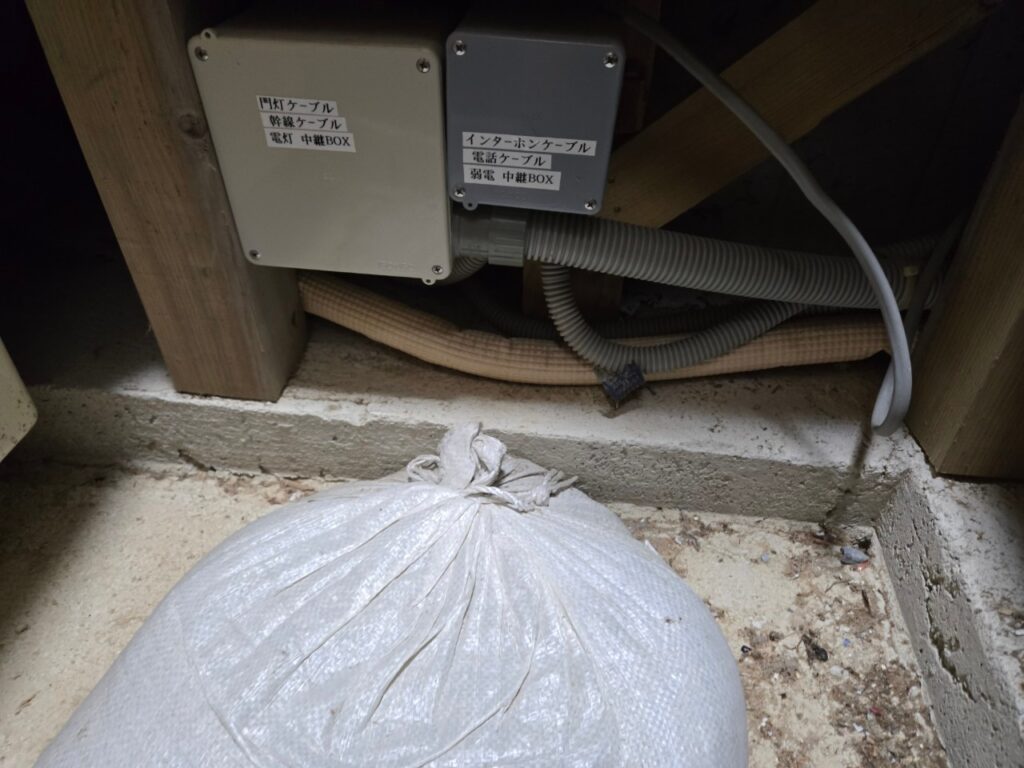 大津市の小型害獣対策｜Y様邸 2