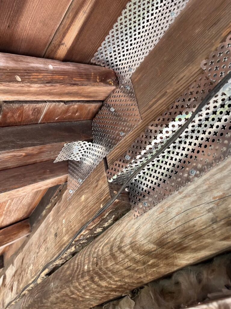 京丹後市のアライグマ対策工事|M様邸 8