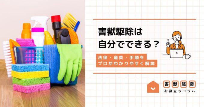 害獣駆除は自分でできる？法律・道具・手順をプロが整理してわかりやすく解説