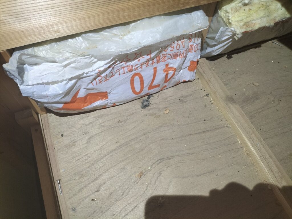 ネズミ・中型対策工事（光市O様邸） 2