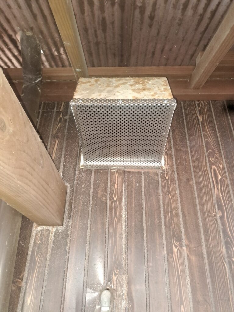 唐津市のアライグマ対策工事｜K様邸 7