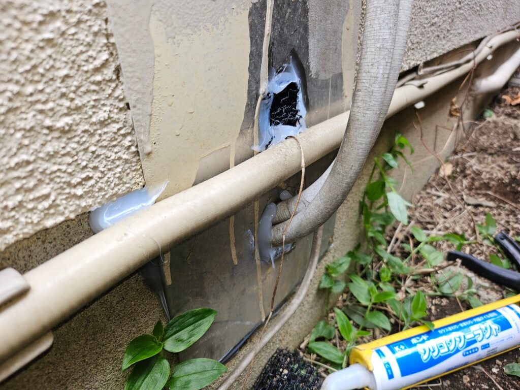 東久留米市のネズミ対策工事|N様邸 16