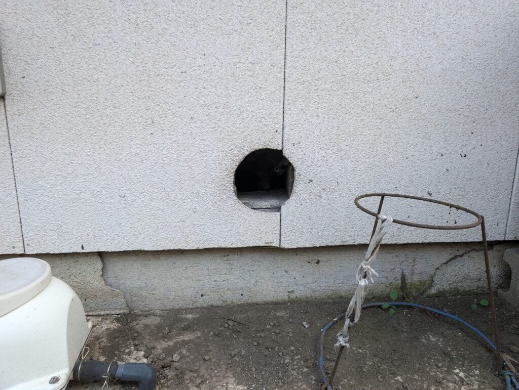 安中市のネズミ対策工事|I様邸 3