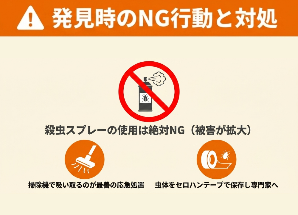 シロアリを見つけたらやるべきこととやってはいけないこと