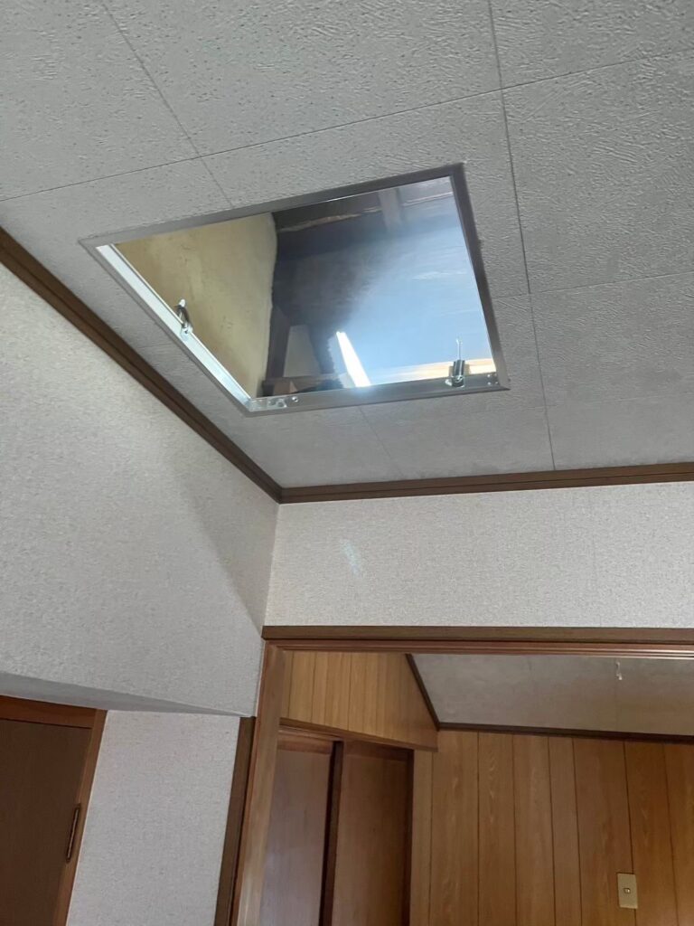 摂津市のアライグマ対策工事|T様邸 4