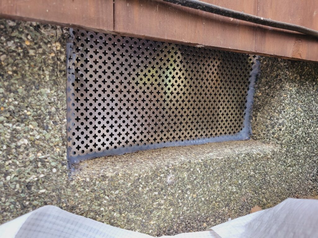 葛城市のイタチ対策工事|H様邸 4