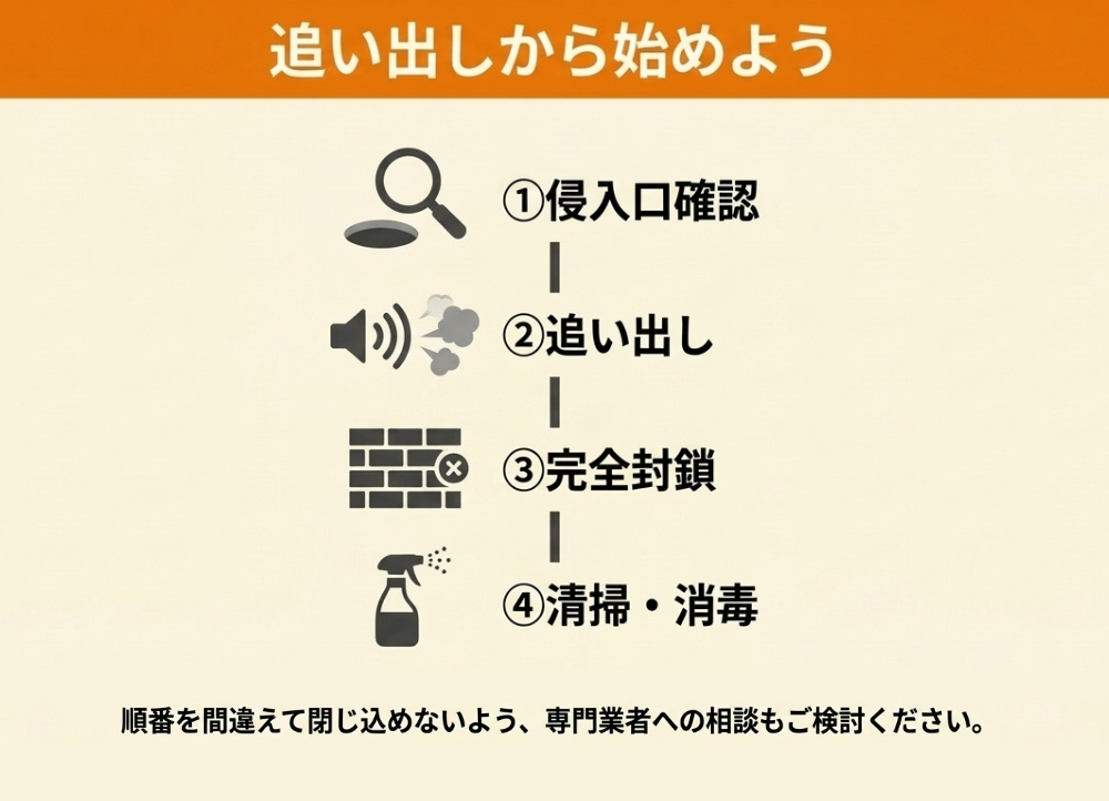 アライグマ対策の注意点を紹介！